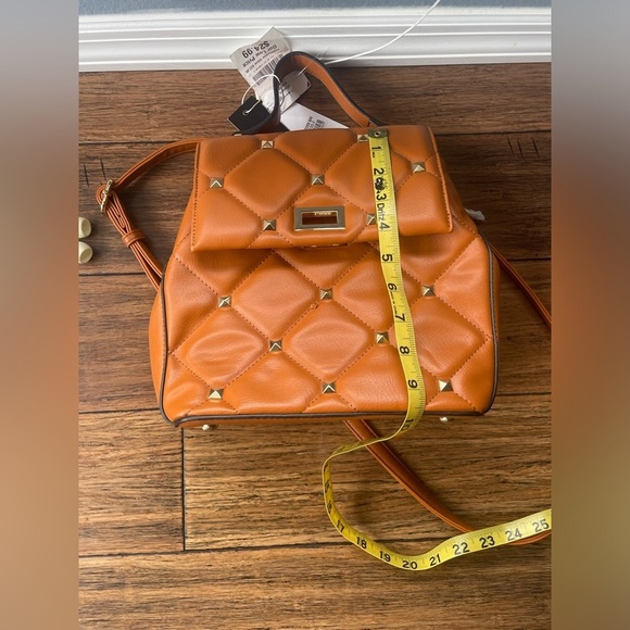 Studded?backpack quilted bag quilted backpack travel bag fall bag fall backpack main image 10